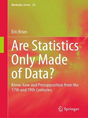 cover image of Are Statistics Only Made of Data?
